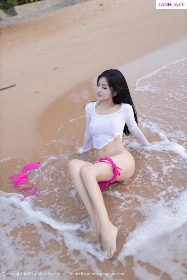   [XiuRen]高清写真图 2024.04.03 No.8341 谭小灵 性感美腿第34张图片